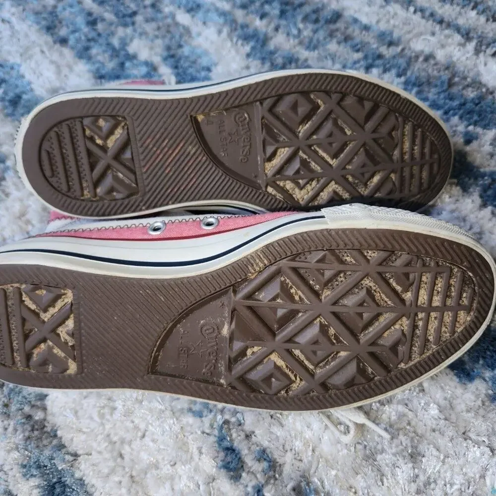 CONVERSE Chuck Taylor SPEC HIGH USA Flag Sneakers UNISEX Sz US 4